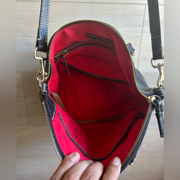 Dooney & Bourke Saffiano Footed Structured Tote - Picture 9 of 16